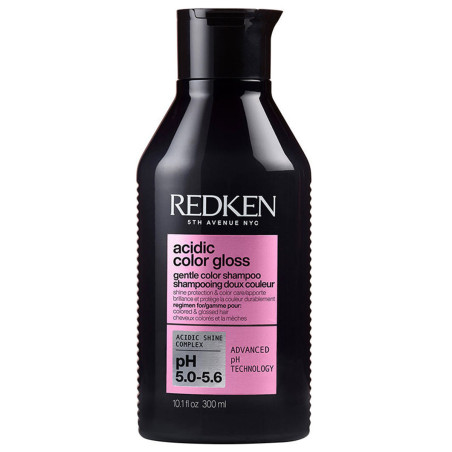 Le shampoing sans sulfate ACIDIC COLOR GLOSS sublime l& 39 éclat de votre couleur 500 ml