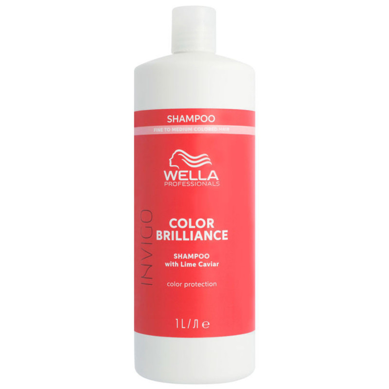 Invigo Color Brilliance Shampoo für feines bis mittleres Haar 1000 ml - Wella Invigo Color Brilliance Shampoo für feines bis mittleres Haar 1000 ml - Wella