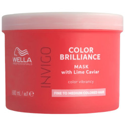 Masque Cheveux Fins à Moyens Invigo Color Brilliance 500 ml - Wella