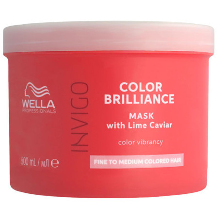 Masque Cheveux Fins à Moyens Invigo Color Brilliance 500 ml - Wella