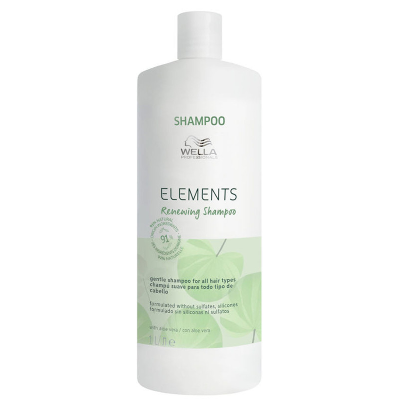 Shampoing Doux Régénérateur Eléments 1000 ml - Wella Shampoing Doux Régénérateur Eléments 1000 ml - Wella