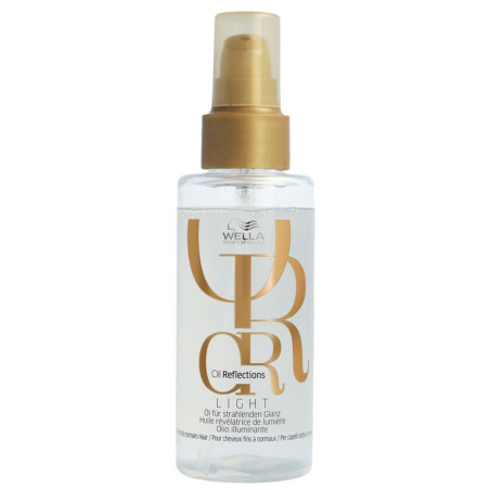 Huile Illuminatrice pour Cheveux Fins Oil Reflections 100 ml - Wella