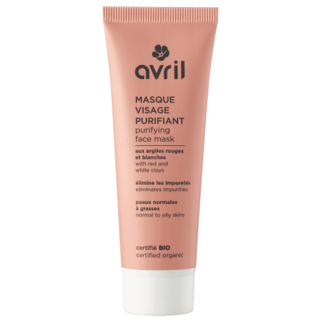 AVRIL - Masque Visage Purifiant Certifié Bio - 50ml