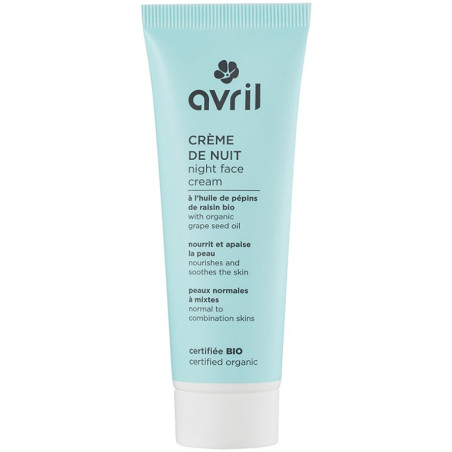 Avril - Crema de noche 50 ml - Piel normal y mixta