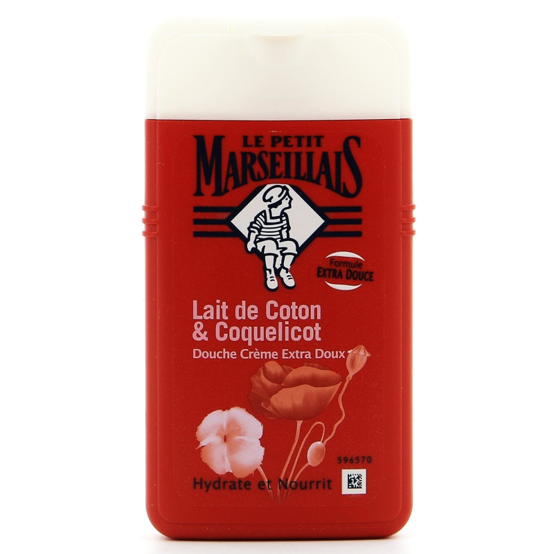 Le Petit Marseillais - Extra zachte douchecrème - Cotton Milk & Poppy