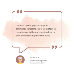 🙏 Merci Sabine pour votre commentaire sur Cosmé'chic ! 🙏

Votre satisfaction est notre priorité et vos retours nous motivent à toujours faire mieux. Merci de faire partie de notre communauté ! 💖✨

#Merci #Cosméchic #AvisClient #SatisfactionClient