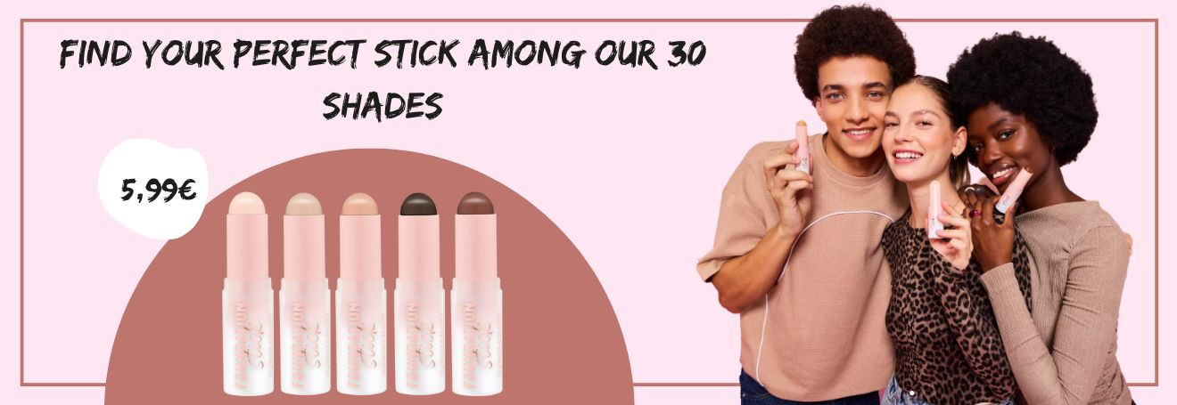 Find your perfect stick among our 30 shades - Cosmé'chic website for cheap make-up